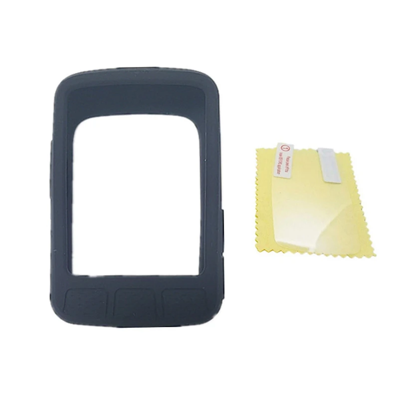 Silicone Soft Edge Protective Case Screen Protector Film Cover For Wahoo Elemnt Roam V2/2 Bicycle Bike Computer Skin Accessories