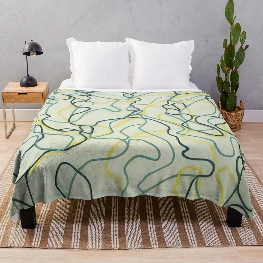 Brice Marden — второе письмо Zen Spring 2009 пледы на заказ декоративное одеяло для дивана