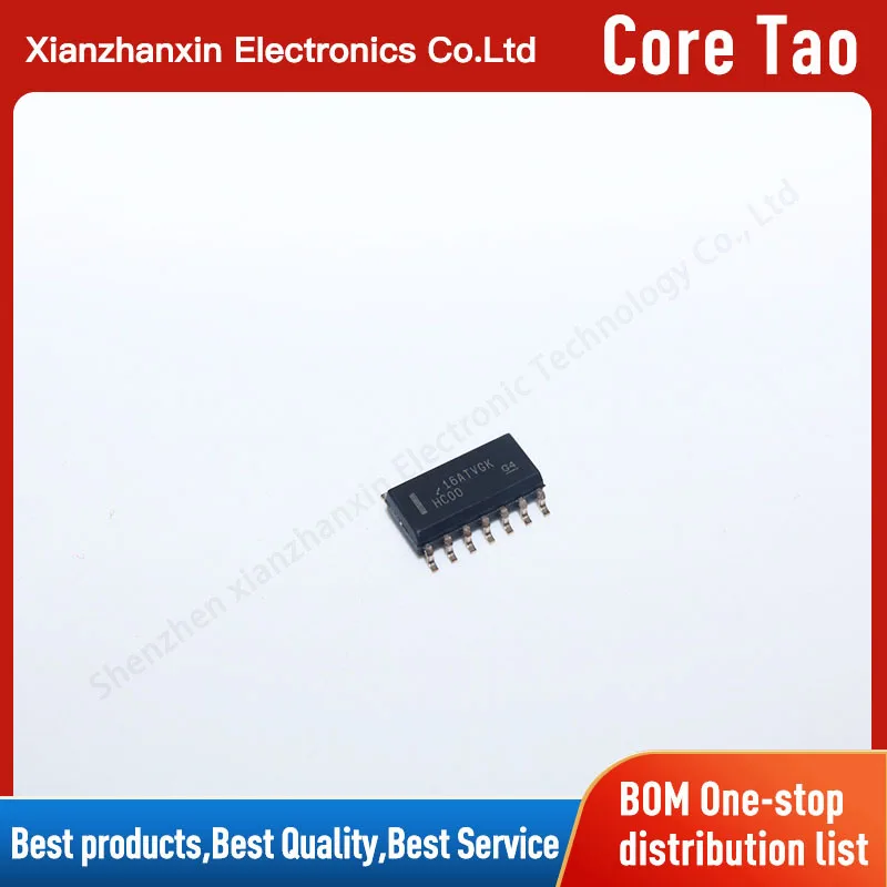 

10~50PCS/LOT SN74HC00DR HC00 SOIC-14 Four road input are brand new original nand gate logic chip