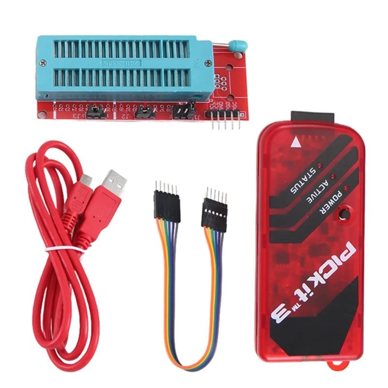 Фото Программатор PICKIT3 Universal PIC ICD2 PICKit 2 PICKIT 3, адаптер для программирования Seat-ABFT №4