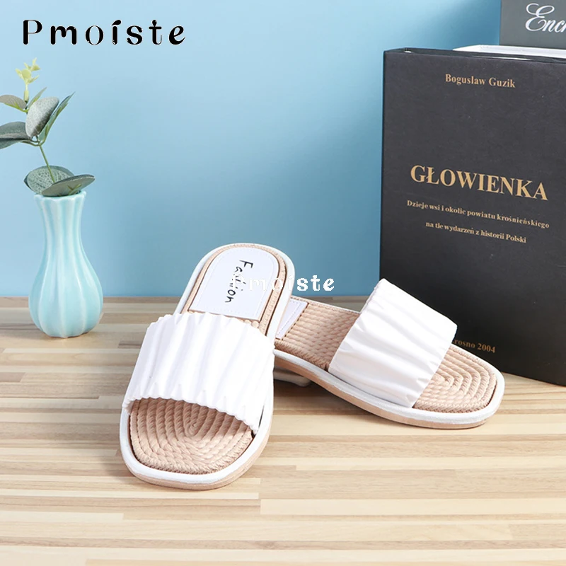 

Slippers Women for Home Summer 2023 EVA Slipper Wrinkl Designer Shoes Bathroom Breathable Sandals Non-slip Comfortable