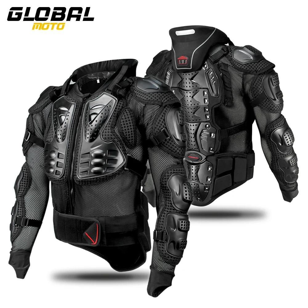 Motocross Protective Jacket Body Armor Protection Moto Racing Body Motorcycle With Neck Protector Equipment For Men S-5XL