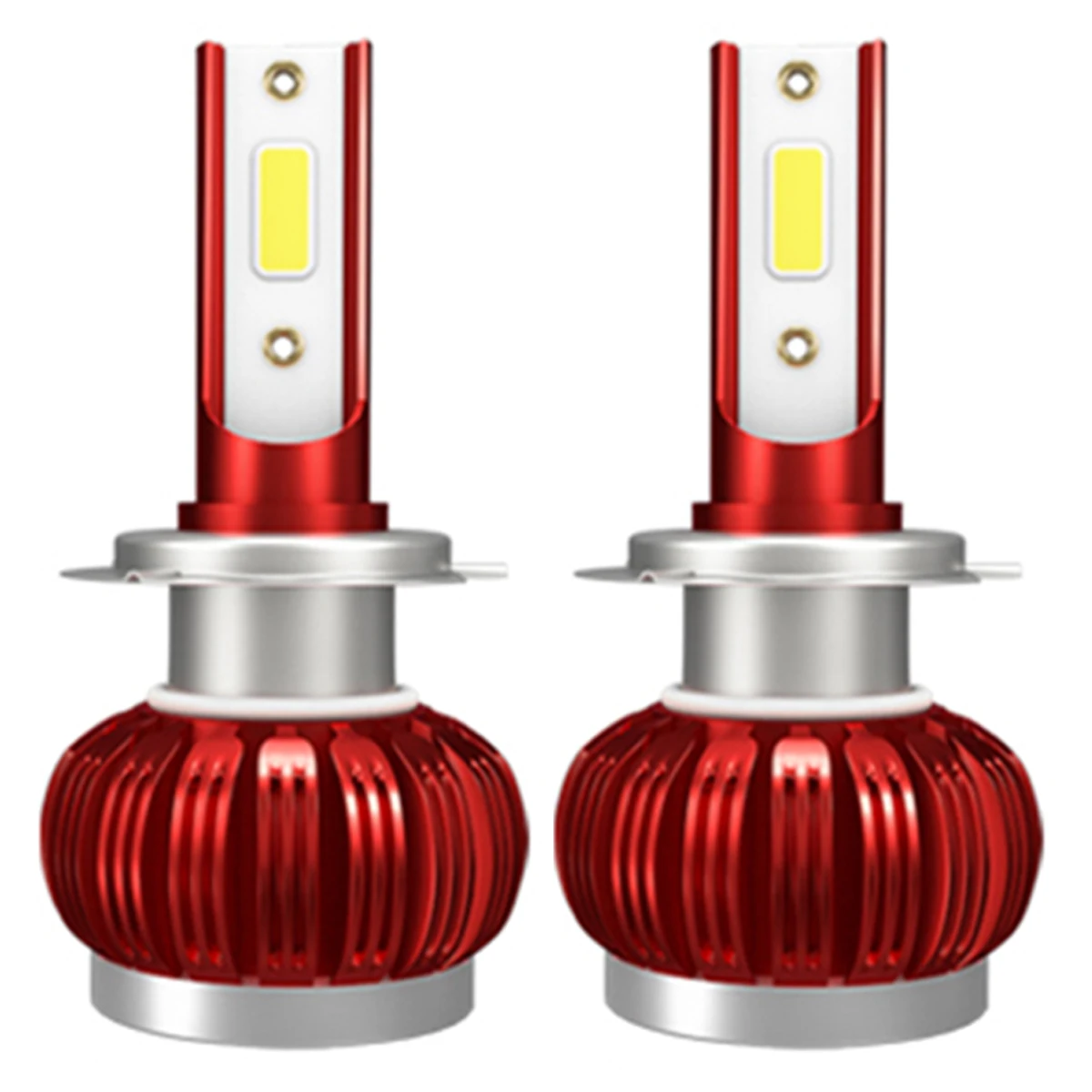 

2PCS H7 Car Headlight Bright LED Bulbs 6000k Car Front LED Lamp Kit 2PCS