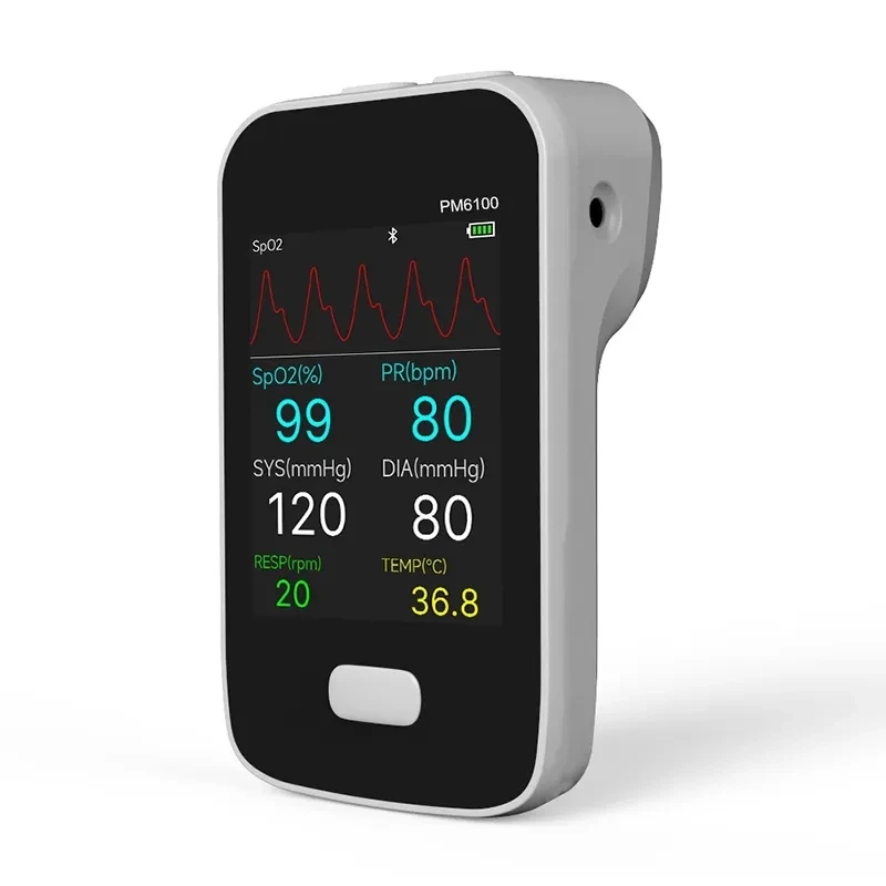 

Bluetooth Handheld Vital Sign Monitor Portable Vital Signs Monitor Multi-parameter Patient Monitor