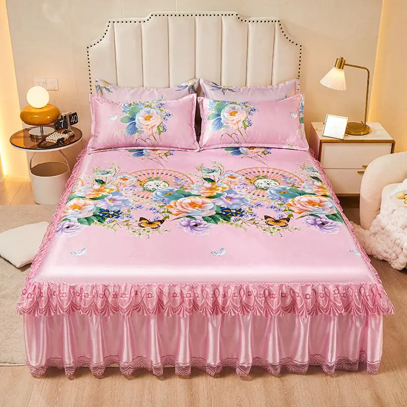 Мягкий пододеяльник комплект пододеяльников с полосатым принтом наволочка