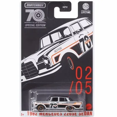 MATCHBOX GGF12 Специальное издание 70-летия Bugatti Benz 1/64 Металлическая литая под давлением