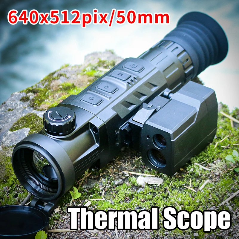 Триммерный прицел охотничий монокуляр тепловизор лазерный дальномер для