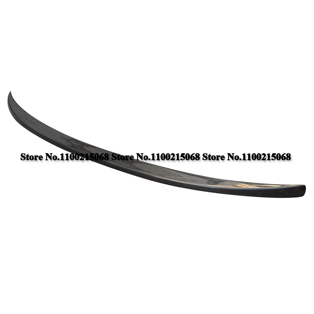 Для BMW G01 X3 X3M 2019UP углеродное волокно задний багажник средние крылья спойлер