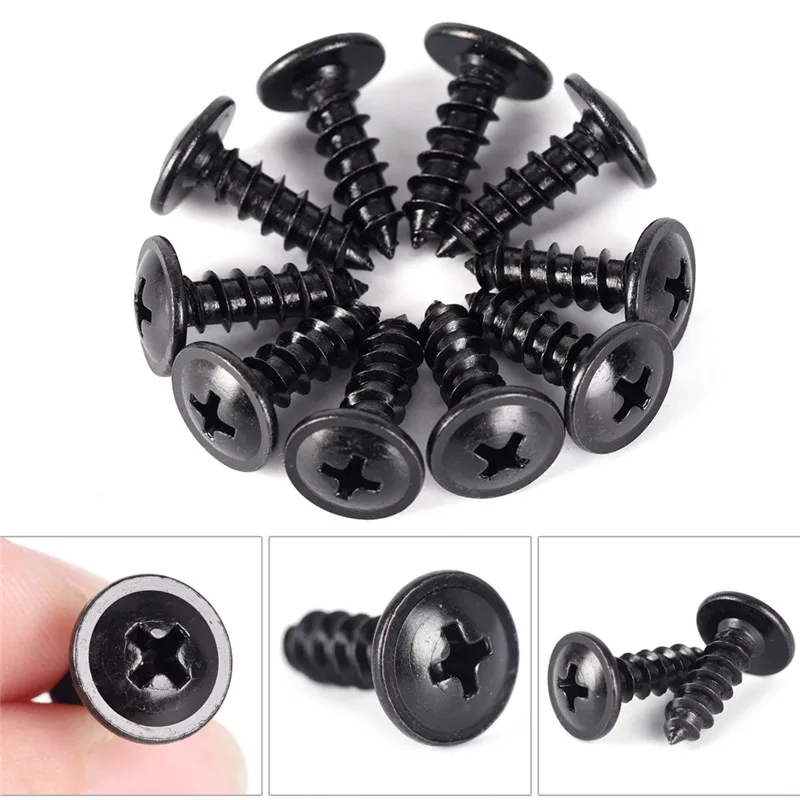 

10pcs 5x16mm Clips Engine Cover Undertray Splashguard Wheel Arch Screw Splashguard Wheel Arch Screw Torx Screw Buckle