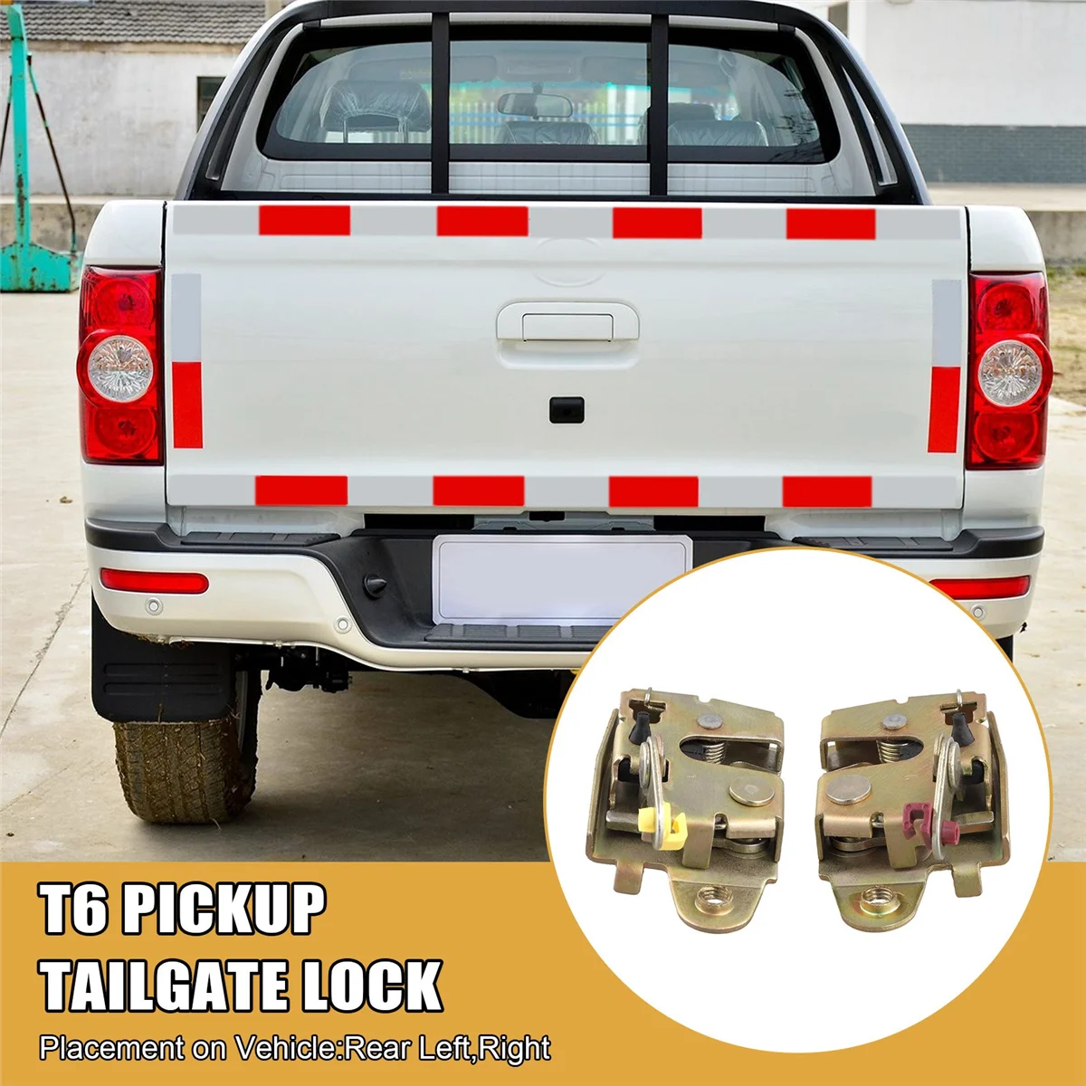 8506100 P3010 8506200 Блок замка задней двери Корпус для пикапа JAC T6 Левый и правый замок