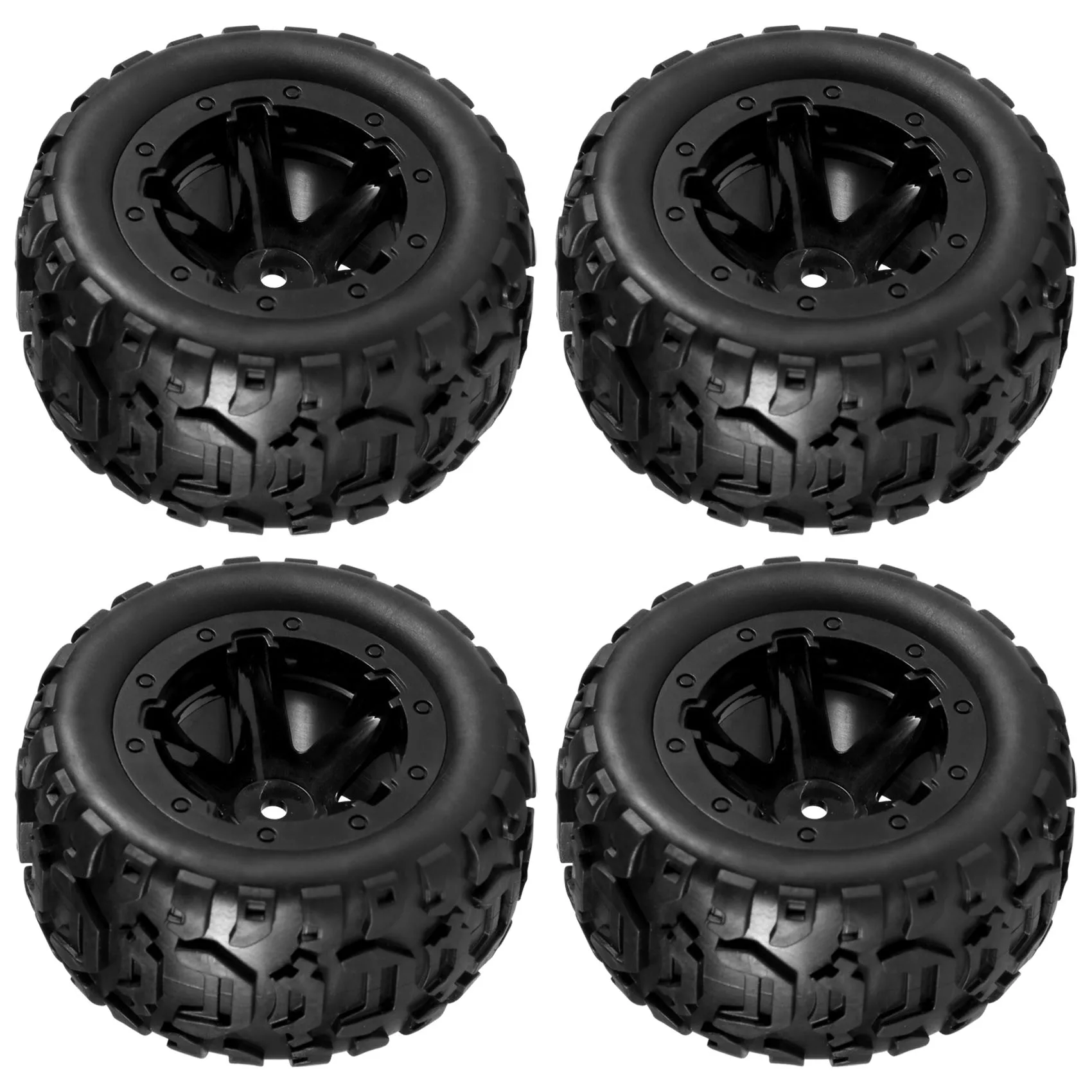 4 шт. большое колесо шин для WLtoys 144001 124016 124018 124019 Haiboxing 12428 обновленные детали