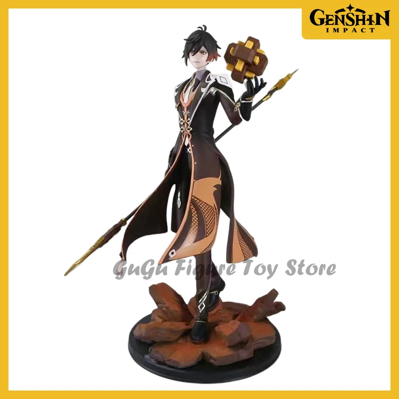 

Genshin Impact Zhongli Anime Figure 28cm PVC Action Figurine HuTao Statue Collectible Model Doll Decoration Toy Christmas Gift
