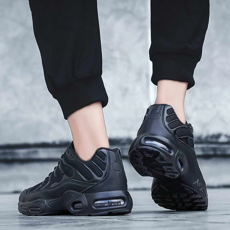 Abhoth Air Cushion Running Shoes Man Sport Sneakers Breathable Mesh Non-slip Wear-resistant Outdoor Training Zapatos Deportivos