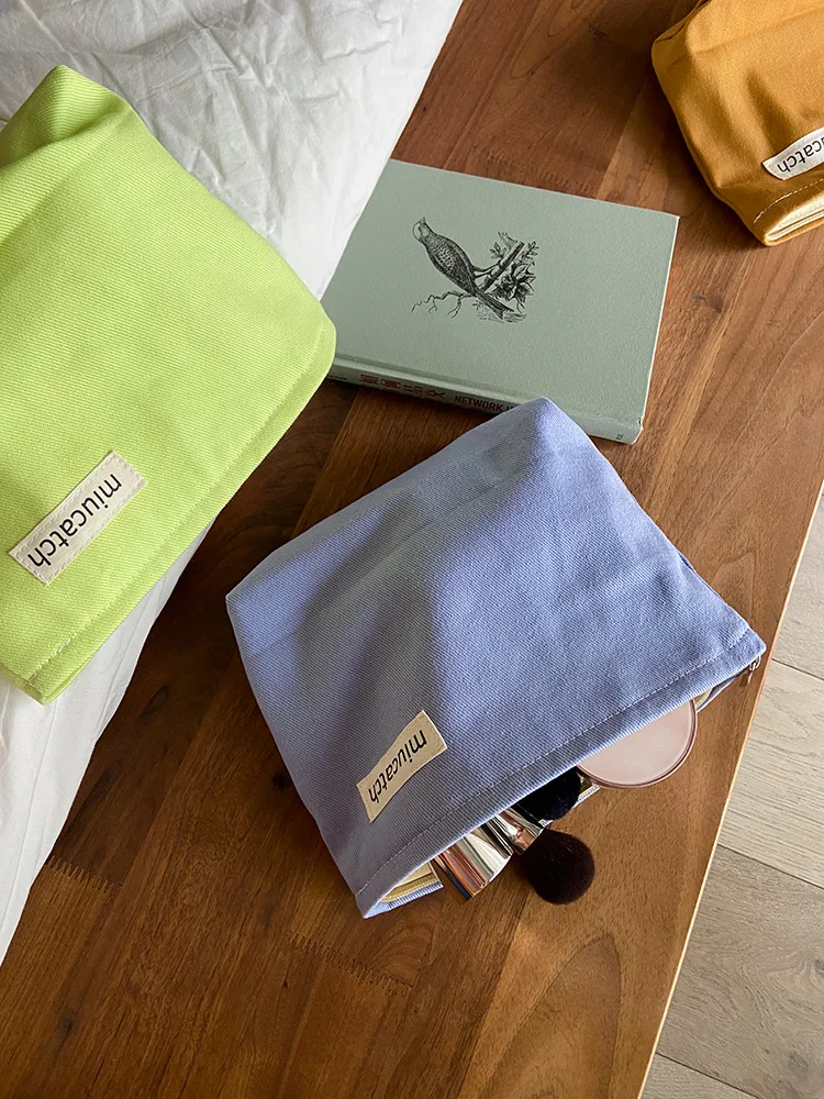 

Дорожные милые многоразовые сумки для хранения, набор холщовых женских сумок, косметичка, косметичка, бытовые товары BL50SND