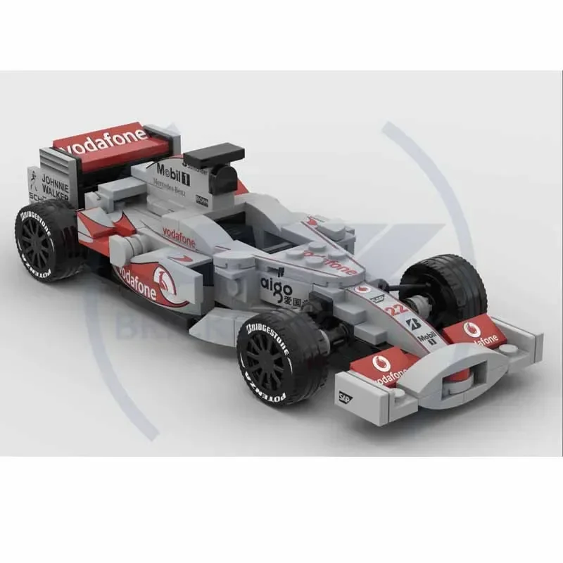 MOC- 205940 Строительный блок F1 раллийный автомобиль MP4/23 мини-гоночная модель 213 шт.