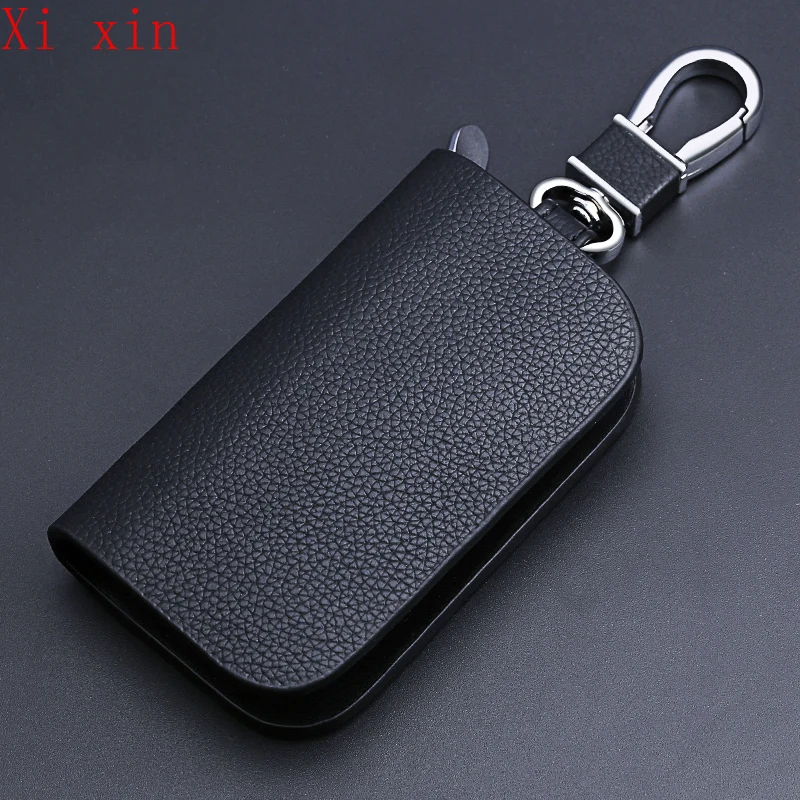 

Leather Key Cover For Audi a4l/a6l/q3/q5l/q7 a8 a3 q2l All Inclusive Zippered Remote Control Case