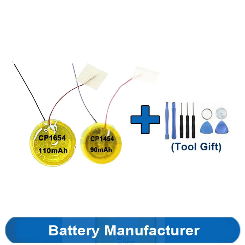 

Tools Gift+ 90mAh CP1454 110mAh CP1654 Battery For Bose Soundsport Pulse / Free Bluetooth Earphone Handsfree Batterie AKKU