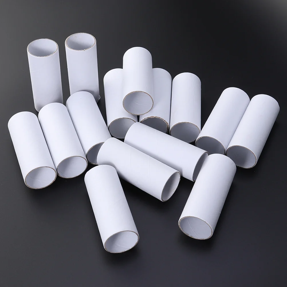 

12pcs Kraft Paper Tubes Cardboard Tubes for Storage Drawings Posters Paintings Protector (White) Rolling papers Thick