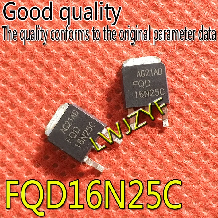 

Новый FQD16N25C FQD16N25 16 А 250 В МОП-транзистор, быстрая доставка