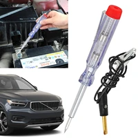 dc 6v 24v car tester fuses and light socket tester transparent circuit test pen for car motorcycle and small engines