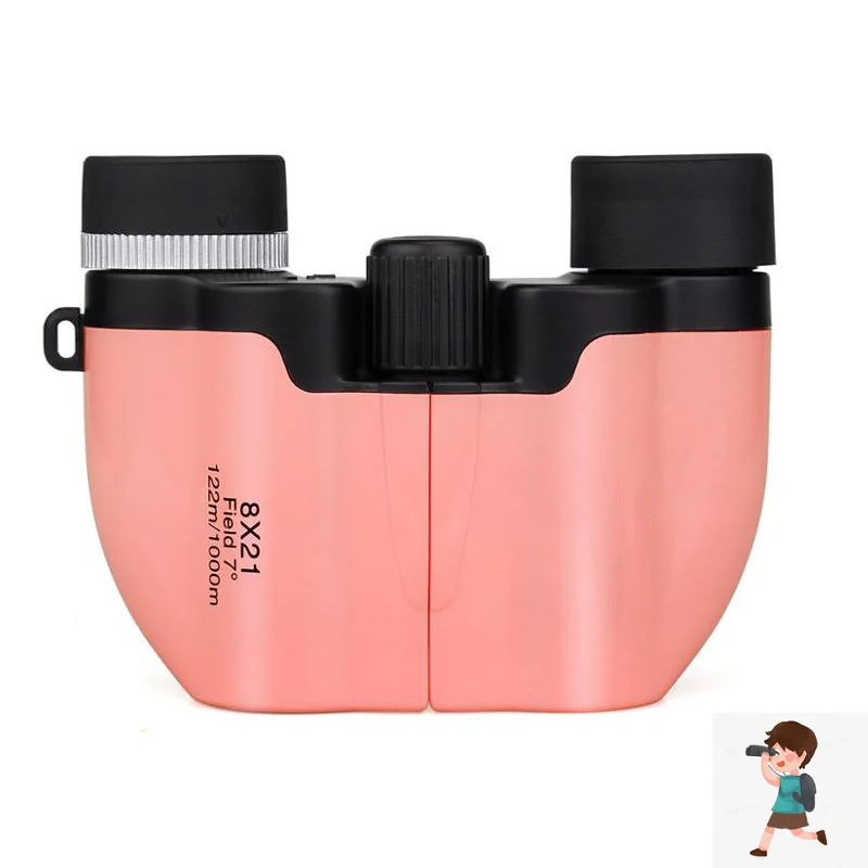 

Детский бинокулярный телескоп 8x21, телескоп высокого разрешения для отдыха на открытом воздухе, кемпинга, путешествий