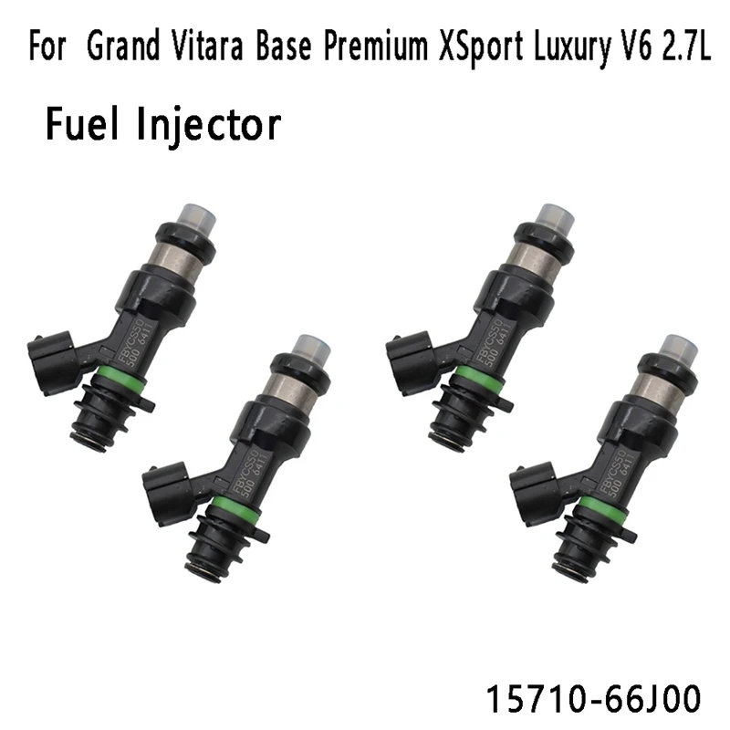 

Топливный инжектор 15710-66J00 для Suzuki Grand Vitara Base Premium Xsport Luxury V6 2.7L Топливная форсунка FBYCS50, 4 шт.