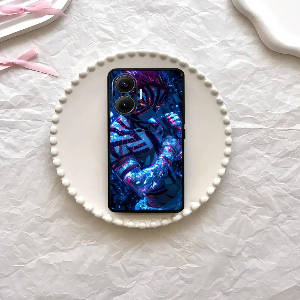 Чехол для телефона с изображением аниме «Убийца демонов» для Xiaomi Mi 5X 8 9 10 11 12 Lite Pro 10T PocoX3pro PocoM3 Note 10 Pro Lite (art.: 3920d37a7ffde) - 3920d37a7ffde