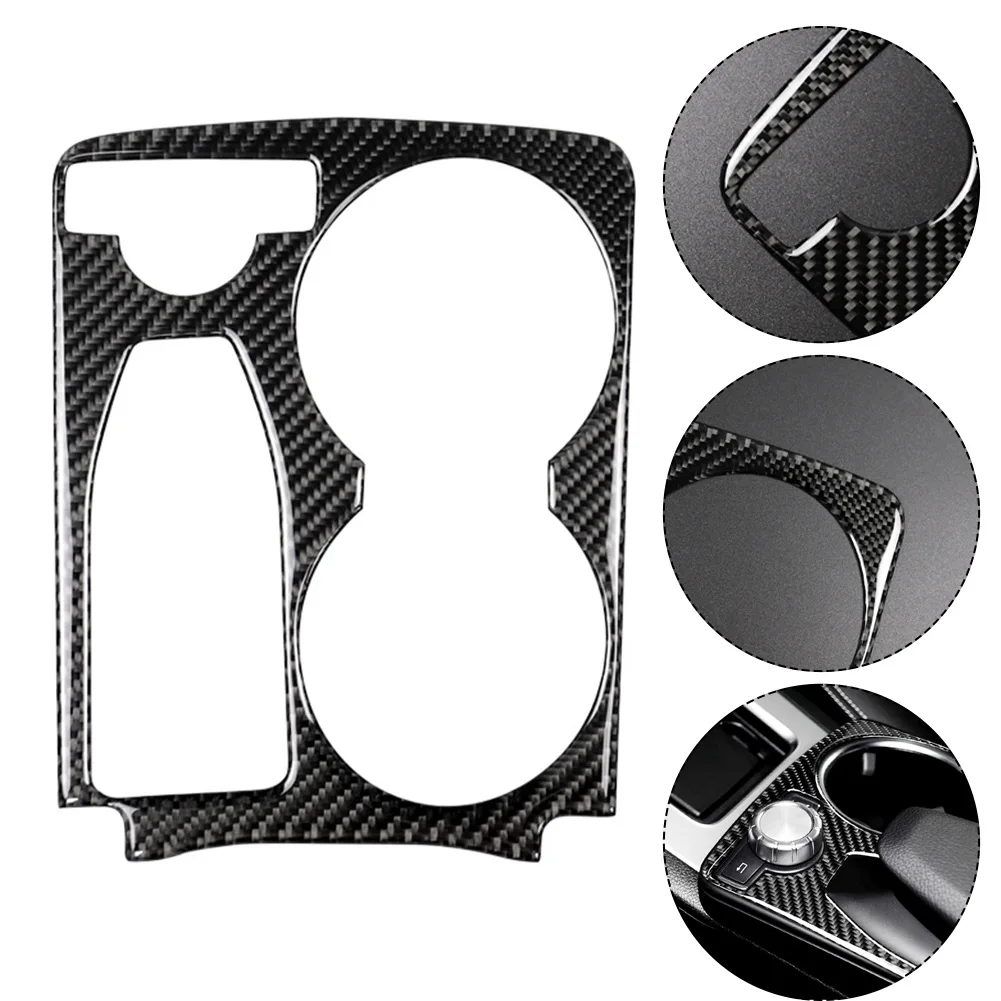

Car Water Cup Car Stickers Decorative Sticker Carbon Fiber Durable High Quality 2008-2015 For Mercedes-Benz GLK