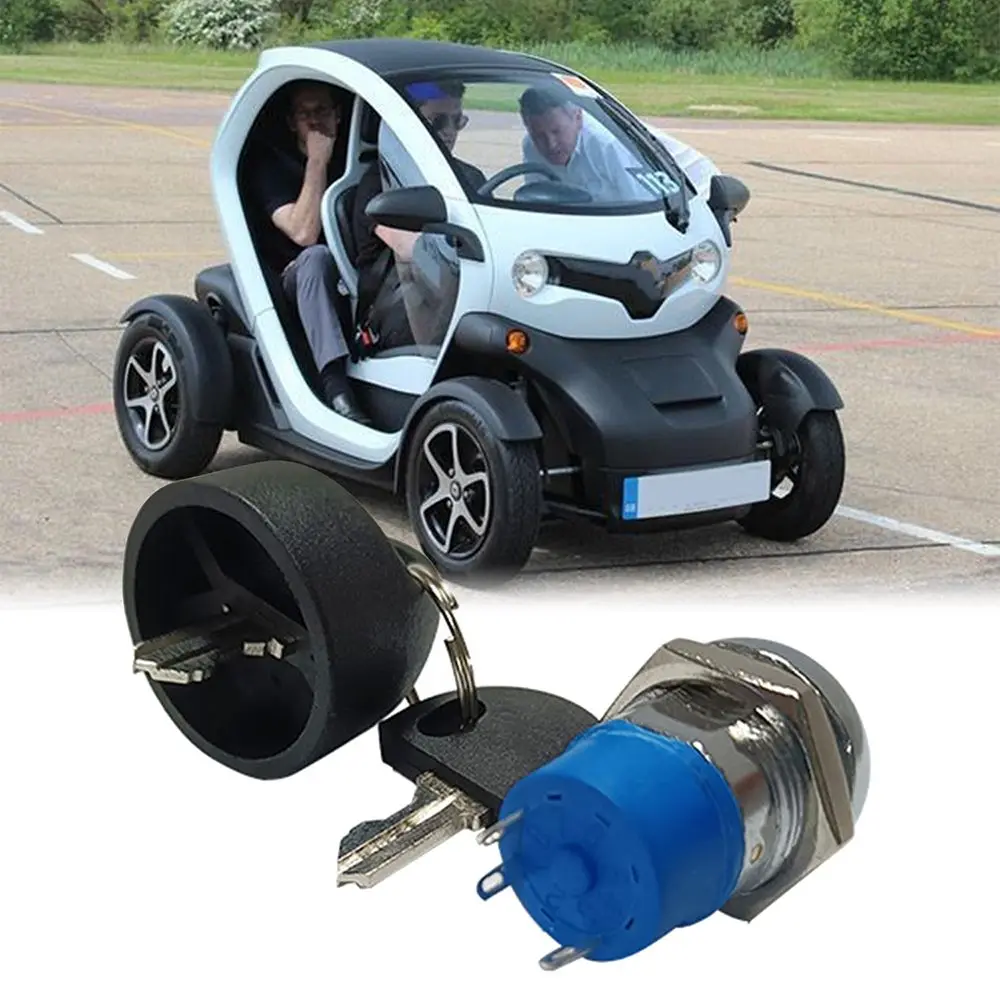 

Cycling Accessories With 2 Keys Mobility Scooter Spare Start Ignition Switch Power Switch Lock Electric Scooter Lock