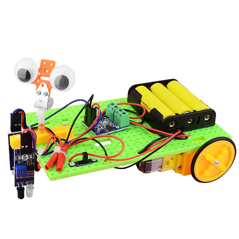 

Игрушка «сделай сам» с электрическим отслеживанием автомобиля, игрушка для физических экспериментов, модели игрушек для детей, обучающая и...