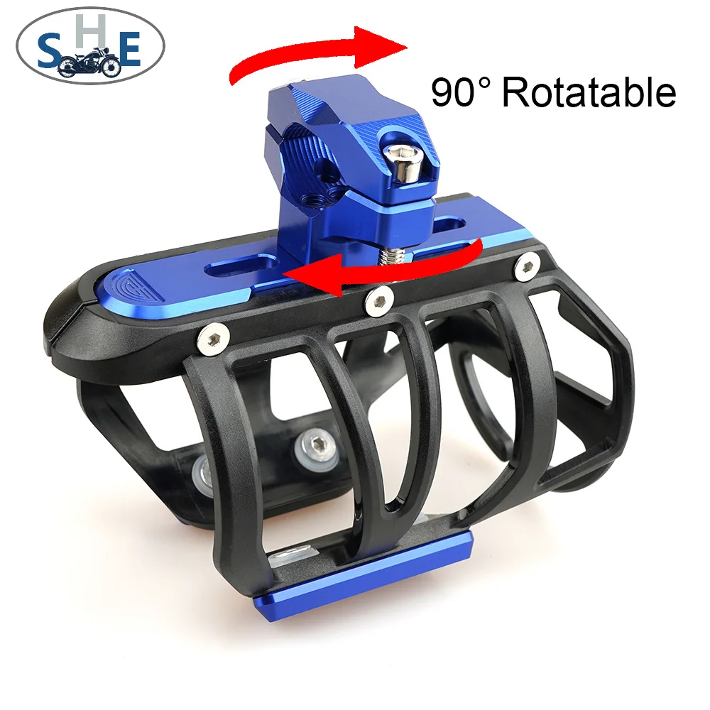 

For SUZUKI GSXS GSX-S 125 150 750 1000 F ABS GSXS750 GSXS1000 CNC Beverage Water Bottle Cage Sdand Drink Cup Holder Accessories