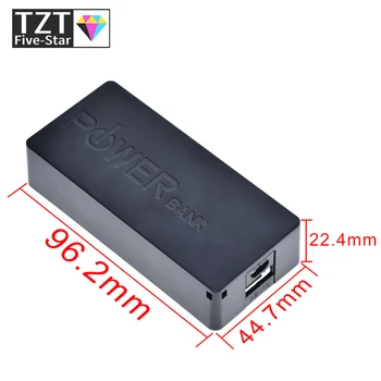 2X 18650 USB Power Bank Battery Charger Case DIY Box For iPhone For Smart Phone MP3 Electronic Mobile Charging QIY25 D3S 2