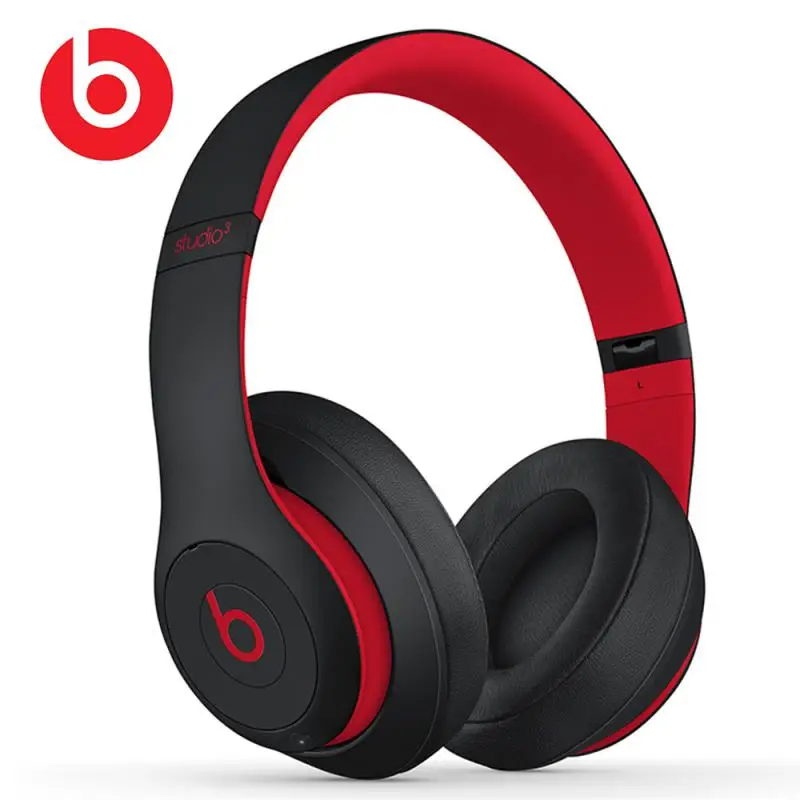 

For Beats Studio3 Wireless Headphones Studio 3 Noise Cancelling Headset Music Sport Deep Bass Earphone Hands-free With Mic 2022