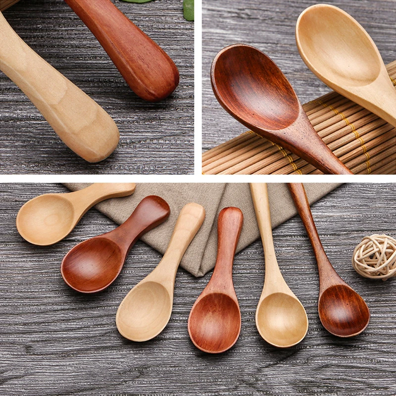 

1 шт., детская круглая деревянная ложка