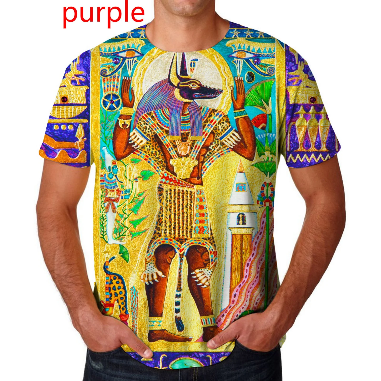 

Футболка с изображением древнего хора, египетского бога, глаза египта, фараона, анубиса, лица, для мужчин и женщин, футболка в стиле харадзюку с коротким рукавом, топы, винтажная уличная одежда
