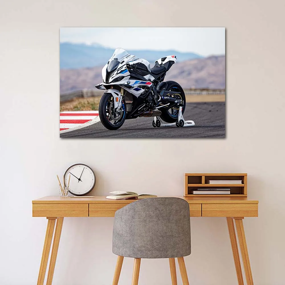 Фото Постер с изображением мотоциклов S 1000 RR, настенные художественные принты на холсте без рамы для декора дома, спальни, ванной комнаты №2