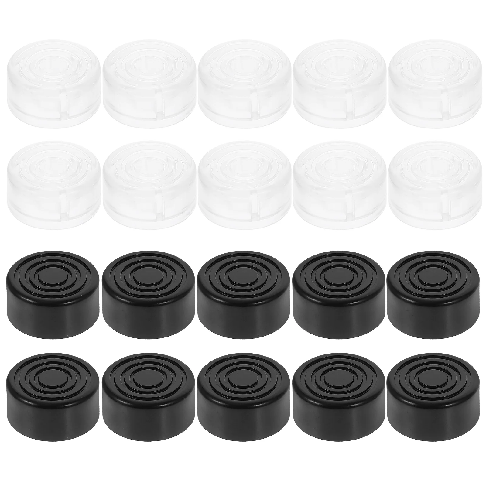 

Guitar Footswitch Toppers for Effect Pedals: 20 Plastic Caps for Protection and Style