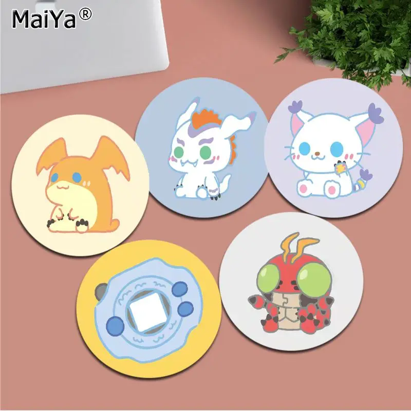 

MaiYa Your Own Mats Digimon Anime Gamer Speed Mice Retail Small Rubber Mousepad gaming Mousepad Rug For PC Laptop Notebook