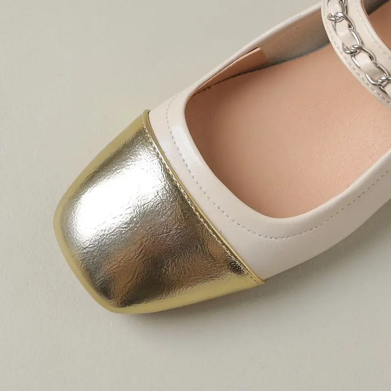 ASILETO Лидер продаж мягкие женские туфли на плоской подошве с квадратным носком