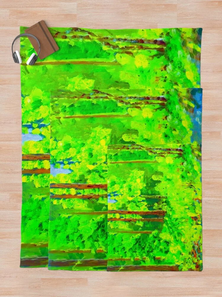 Одеяло Forest By Arkhyp Kuindzhi Vibante Edition одеяло для дивана многоцелевое зимнее