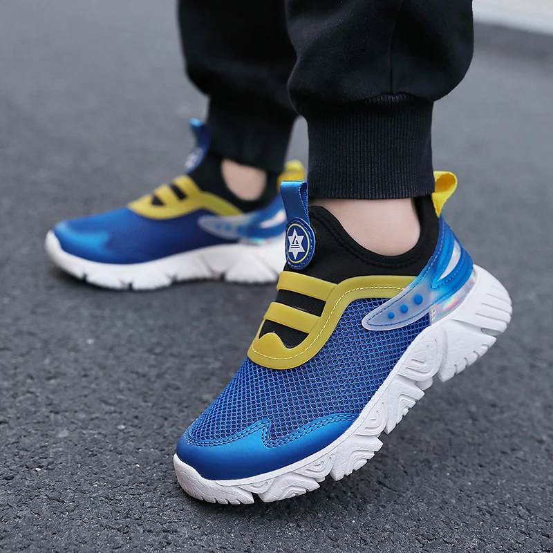 Children Boys Casual Shoes Breathable Non-slip Kids Sneakers Fashion Child Walking Shoes LightWeight Boy Shoes Sales