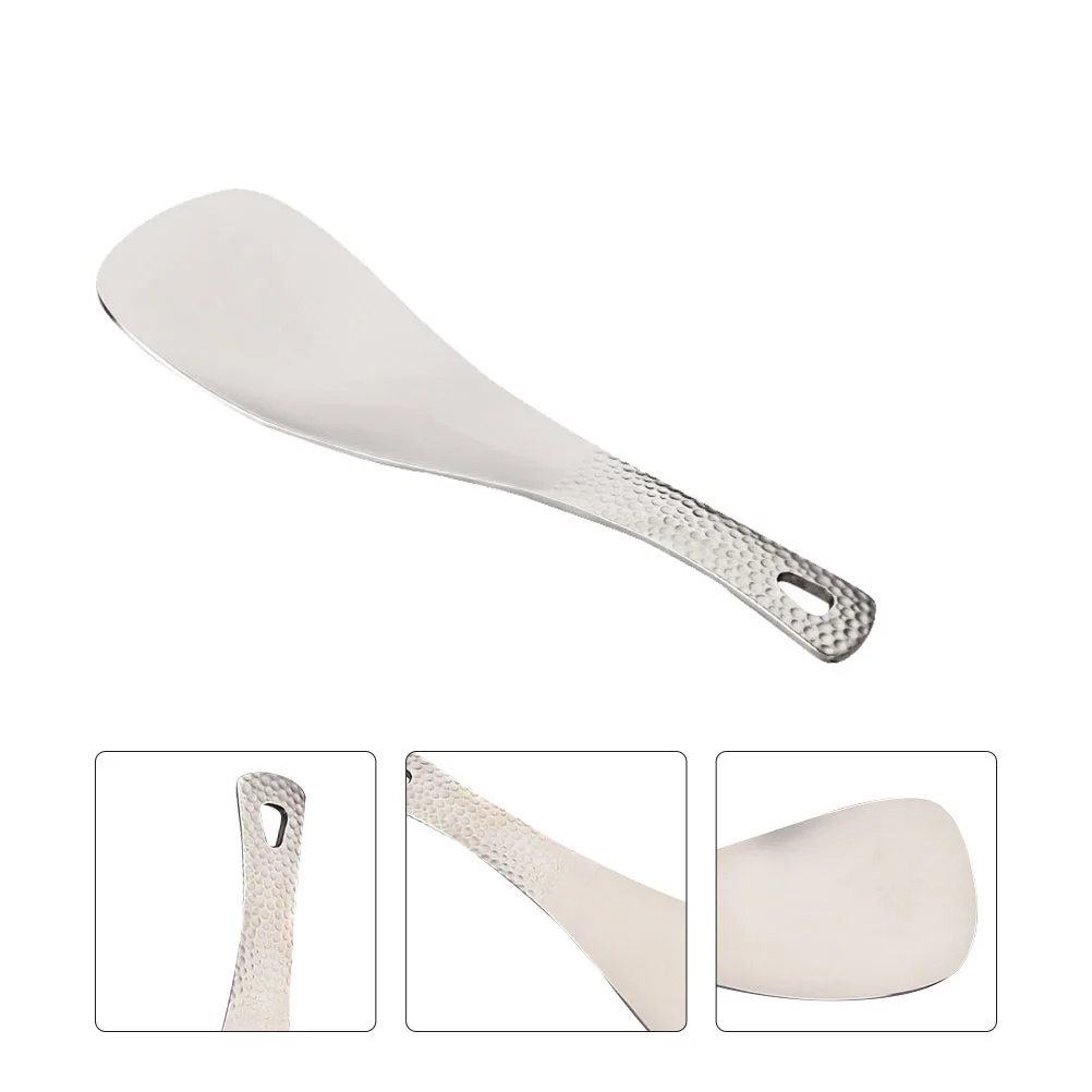 

Rice Paddle Spoon Spatula Kitchen Sushi Scooper Scoop Serving Potato Cooker Cooking Server Outdoor Camping Spoons Stick Non