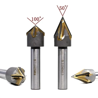 

Alloy Chamfering Knife with Straight Shank 90°，CNC tools