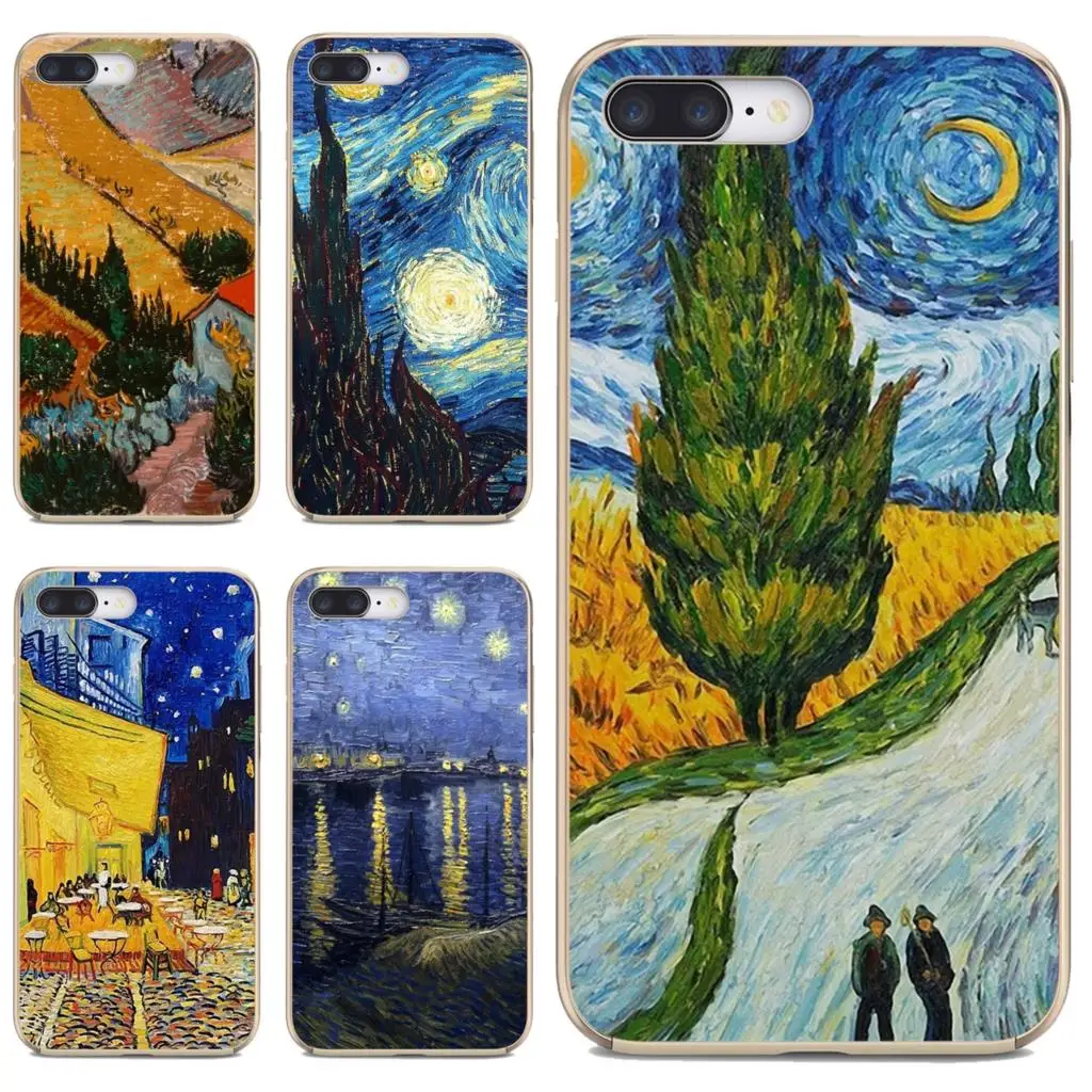 Van-Gogh-Starry-Night For Xiaomi Redmi 3 3S 6 6A 7A 9 9t 9c 9a S2 2 4 4Pro 4A 4X 5 Plus 5A Pro Soft Cases Cover |