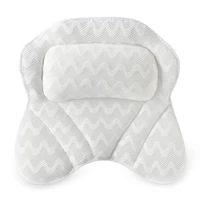 breathable bathtub pillow unique washable bathtub pillow suitable for household hot tub bathroom accessories