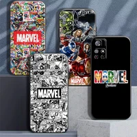 marvel avengers comics for xiaomi redmi note 11 11t 11s 10 10s 10t 9 9s pro 5g redmi 10 9 9t 9a 9at 9c phone case back