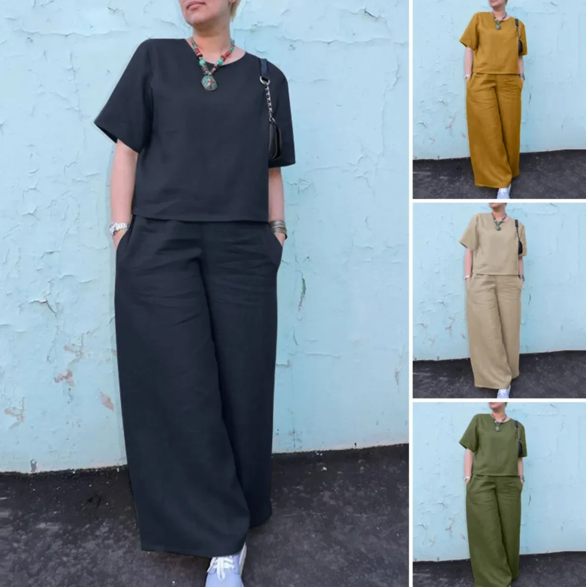 Европейская и американская трансграничная женская одежда комплект из 2