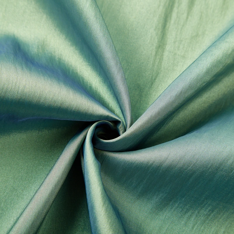 Сине-зеленый хамелеон цветной градиент пряжа ткань рубашка платье брюки