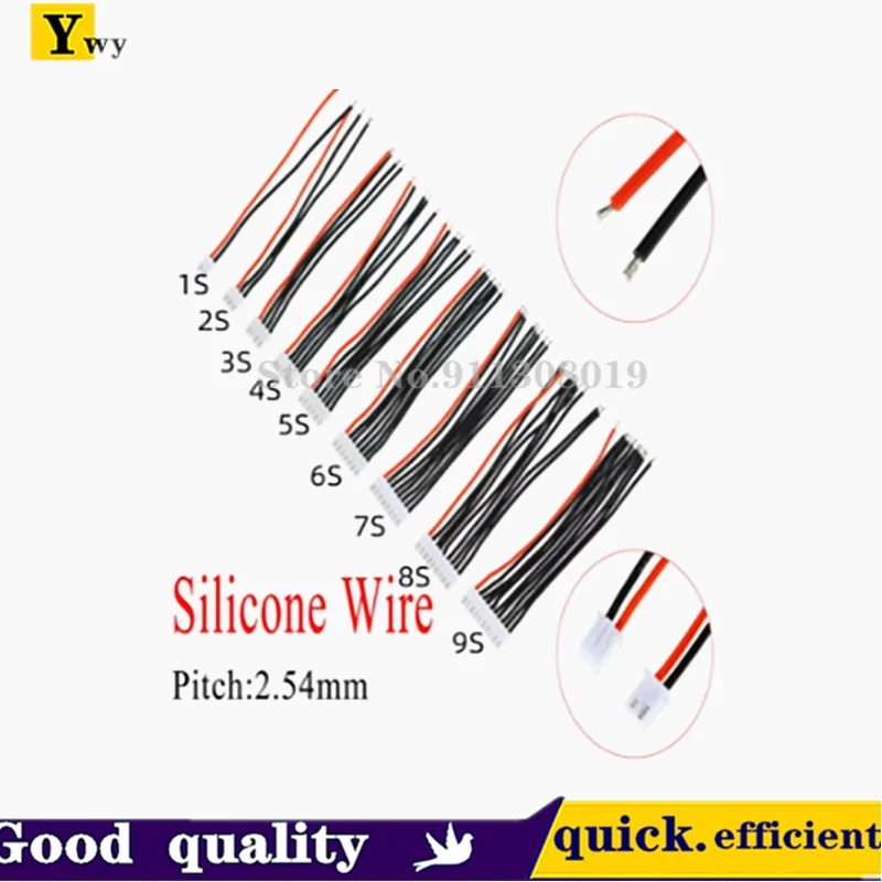 

Силиконовый провод JST-XH 22AWG1/2/3/4/5/9S Lipo Balance Wire Удлинитель зарядного кабеля Шнур для зарядного устройства RC Lipo