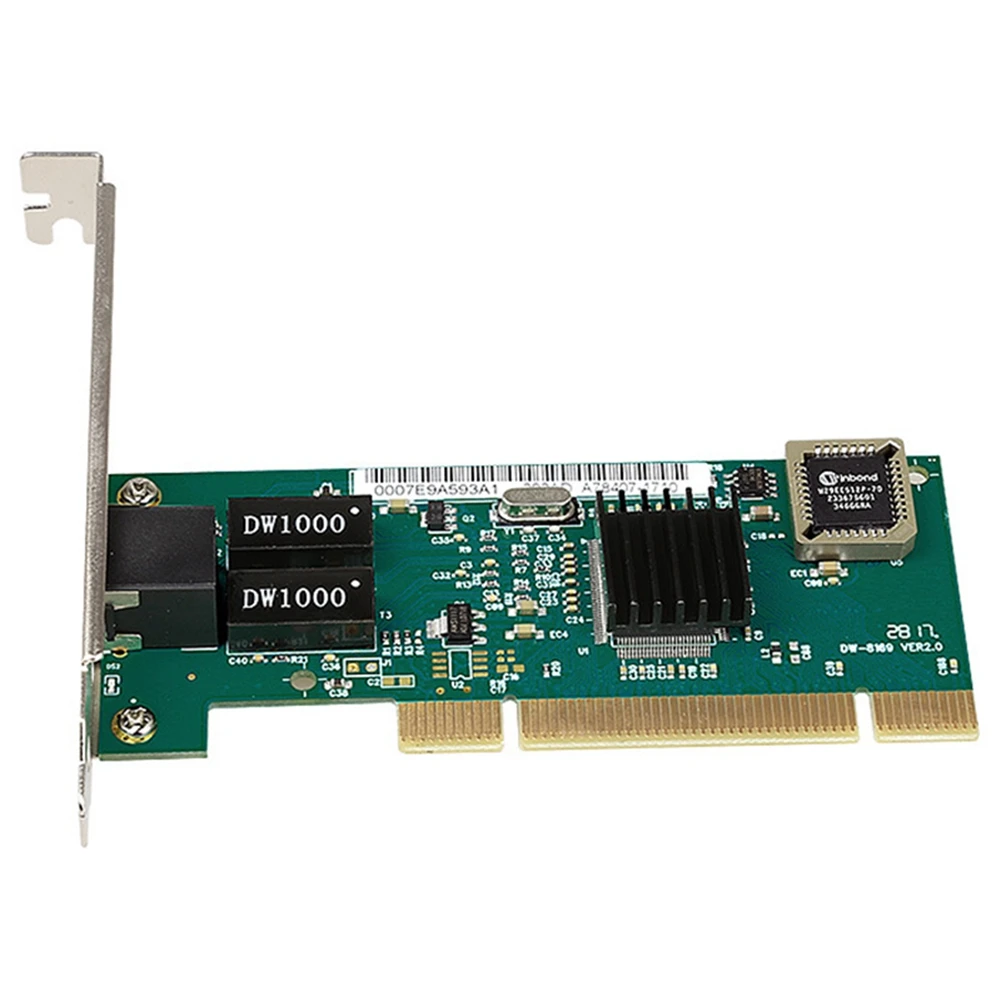 

PCI Network Card Realtek 8169 10/100/1000Mbps Gigabit Ethernet Lan Card/LAN Adapter/ Ethernet Adapter for PC Laptop